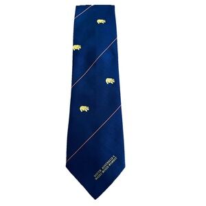 Rembrandt Blue Tie Animal Pattern "South Australia Hairy‎ Nosed Wombat"
